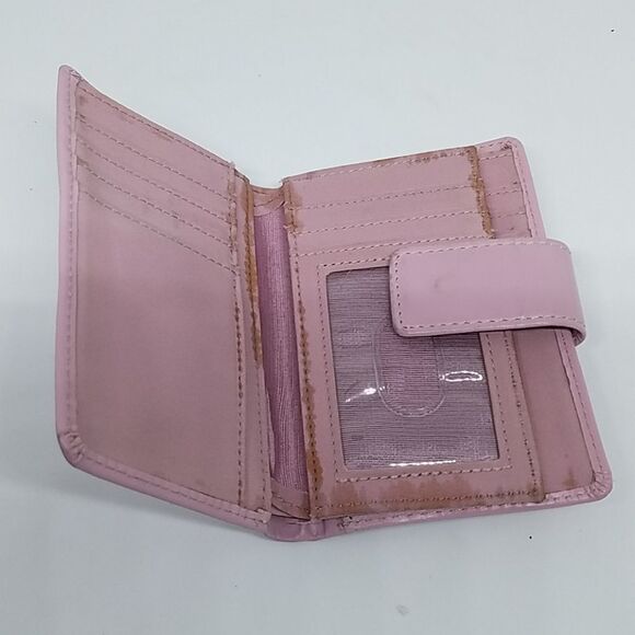 Fossil Pink Genuine Leather Wallet - Picture 6 of 6